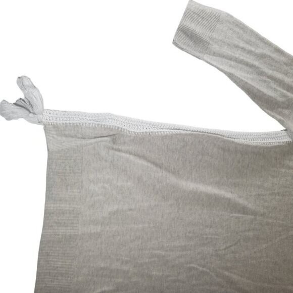 Lily Pulitzer 3/4 Sleeve Pullover Crochet Edge Tassel Oversize Sweater Size L - Picture 5 of 9